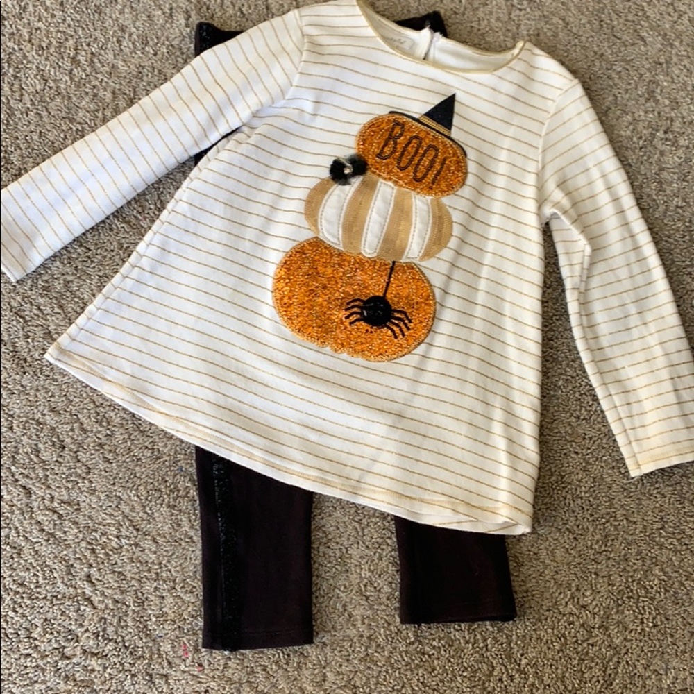 Mudpie Halloween Girls Outfit